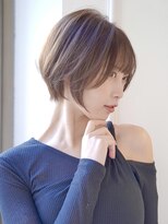 ニューヨークニューヨーク イオンスタイル東淀川店(NYNY)&nbsp;くびれショート×艶感ブラウンヘア