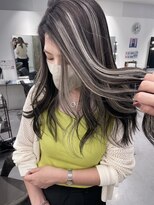 キング 枚方店(K!ng)&nbsp;縮毛矯正髪質改善ハイライトレイヤーカット枚方美容室エクステ