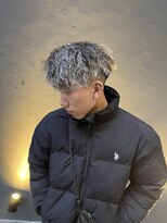 メンズグルーミングナンバーナイン(MEN'S GROOMING NUMBER NINE)&nbsp;ホワイトメッシュ/ツイストスパイラル/【早田隼哉】