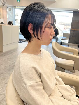ヴィーヴォ 深江橋店(VIVO) 【VIVO】ショートカット 丸みショートボブ 束感ショート 深江橋