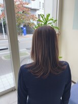 マテカ ヘアー(mateca hair)&nbsp;ミディアム×ハイライト