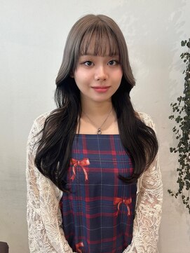 ゼスト 中野店(ZEST) 【ZEST中野 Hikaru】ミルクティーグレージュ×アンブレラカラー