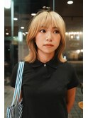抜きっぱなしblond hair