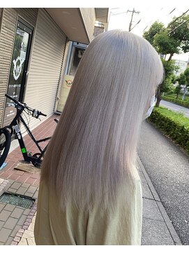 エミーバイモアムー(Emmie byMoremuu) 【青木　淳】ホワイトカラー/ブリーチ