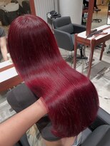 ホロ(hollo) チェリーレッドボルドーワインレッドレッドブラウン