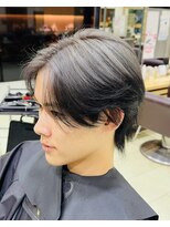 スイ 松戸(SUI)&nbsp;【坂本翔】フェザーショートウルフ　松戸/メンズ