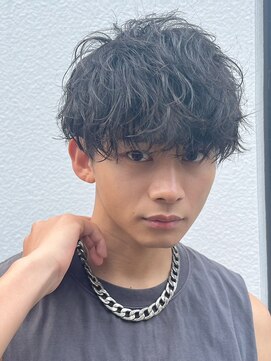 アイビーズ(IVYS) シャドウパーマアクティブマッシュ刈り上げツーブロック