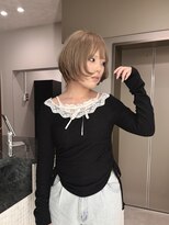 シェーン 仙台駅広瀬通店(schon)&nbsp;ミルクティーグレージュ