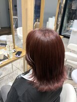 アヴァンス 広島本通店(AVANCE.) 着物ヘア/大人ガーリー/ダークアッシュ/似合わせカット/広島