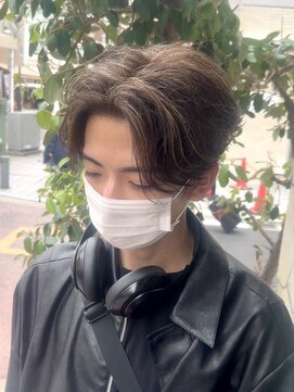 グラマラス GLAMOROUS 白髪ぼかしハイライト