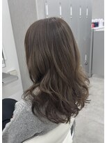 アッシュ 洋光台店(Ash)&nbsp;【脱白髪染めハイライト】透き通るグレージュ