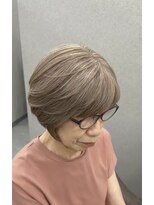 スラッシュ ホワイト(SLASH white) 脱白髪染めハイライト/白髪ぼかし/透明感カラー/髪質改善