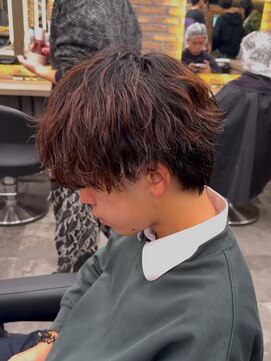 ブラック 横浜(BLUCK) 【RYO指名限定】骨格矯正オーダーカット＋デザインパーマ