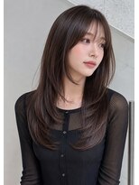 サーカス バイ ビュートリアム 青山(CIRCUS by BEAUTRIUM)&nbsp;黒髪 レイヤーカット レイヤー 上品 大人 20代 30代