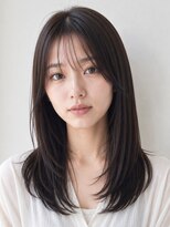 エンクス 天王町店(enx)&nbsp;ダークパープル/ナチュラルショート/夏のヘアアレンジ/天王町
