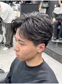 フェザーパーマ/フェザーショート/毛流れパーマ
