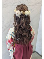 2席のみの美容室 アナイス(Anaiss)&nbsp;ハーフアップヘアセット、お呼ばれヘア、卒業式ヘア＊