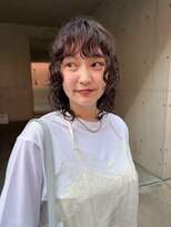 チクロヘアー(Ticro hair)&nbsp;ウルフパーマ　レイヤーカット　福岡天神