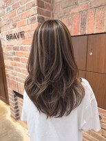 ブレイブ 我孫子(BRAVE abiko)&nbsp;大人っぽハイライト×柔らかベージュ