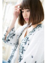 モッズ ヘア 福岡姪浜店(mod's hair)&nbsp;甘辛MIX★前下がりのリッチミディ