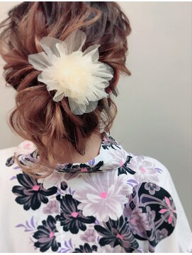ヘアセットサロン ミント(Hair set salon MINT) ルーズお団子♪