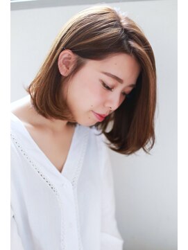 ワンコンセプト(ONE CONCEPT) 【ONE CONCEPT】大人女性のためのツヤ×透明感かきあげボブ