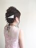 【ヘアメイクスタッフによるおよばれセット♪】5610円!ご希望者前髪カット付