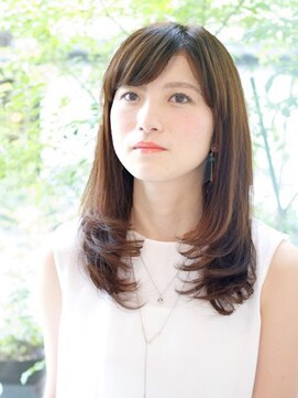 フルール(fleur) うるツヤ愛されブラウン魅力倍増カール＊美髪エアリーロング