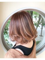 ルーチェ(luce)&nbsp;バレイヤージュ！アッシュピンク