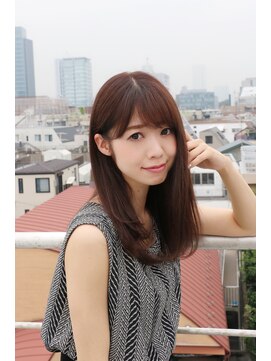 ポロン(polon) 【梅雨時期にナチュラルストレートワンカールスタイル】kazuki