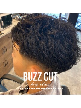 バズカット キープクリーン(BUZZ CUT keep clean) スキン　ローフェード