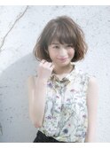 【Lond fleur 山本翔一郎】透明感たっぷりのスリークボブ