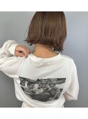 切りっぱなしボブ