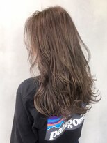 アイティー バイ アルバム 浦和店(IT by ALBUM)&nbsp;ベージュレイヤー_ココアブラウンフリンジウェーブ_ba276752