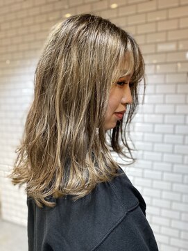 ゼロイチオリジナル(#01 ORIGINAL) グレージュハイライト