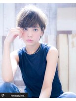 ロロ(ro-ro)&nbsp;【恵比寿】マッシュショート×オリーブカラー