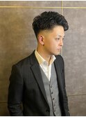 ビジネスショート×フェードスタイル<理容室><立川/バーバー>