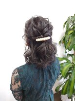 クラウド ナイン ブランシュ(CLOUD Nine blanche) ハーフアップ