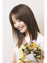 ヴァンサンク(Vingt-cinq)&nbsp;大人かわいいヘア　ブラウンカラー/くびれミディ/韓国ヘア