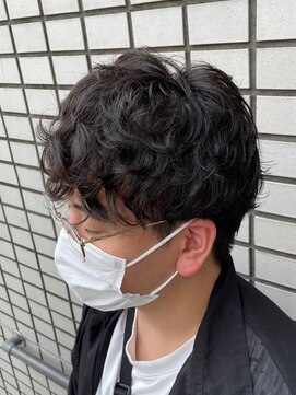 バサ 鷺ノ宮店(BASSA) 【木下 メンズ】クールウェーブ×メンズシンプル黒髪