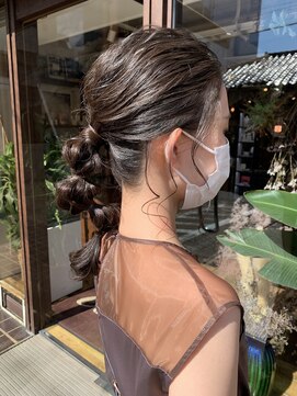 コレット ヘアー 大通(Colette hair) ポニーテール☆アレンジ