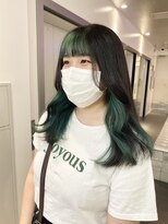 ゲーム 原宿店(GAME)&nbsp;インナーカラー/ダブルカラー/ミルクティーベージュ/ボブ