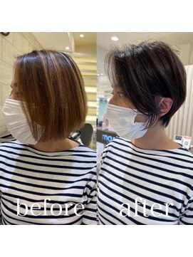 マージュ ギンザ(marju GINZA) 春シフォンショート