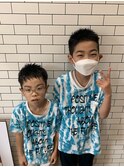 スタイリングでツンツンヘアー