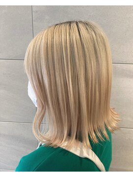 リー 京橋(Lee) 【Lee京橋】ショート×ベージュ