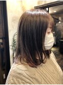 春のサーモンピンクインナー