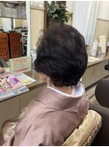 《見附　今町》お呼ばれ　お着物に合うヘアブローセット