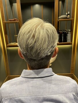 銀座 シノ 本店(shino) 【銀座理容室】7：3ナチュラルスタイル