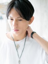 メンズヘア ビーセカンド 草加店(MENS HAIR B-2) オシャレ＆ワイルド/センターパートトランクスヘアV草加