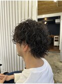 強めツイストスパイラルパーマ